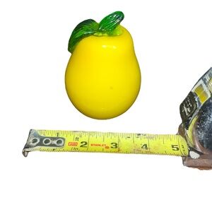 VTG Murano style hand blown glass pear
